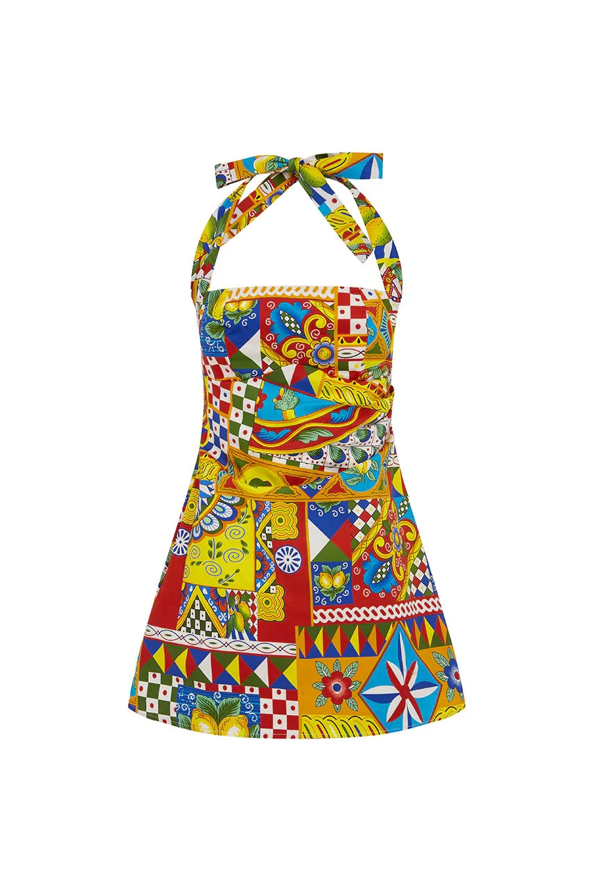 AERA MINI DRESS PHAEDRA PRINT