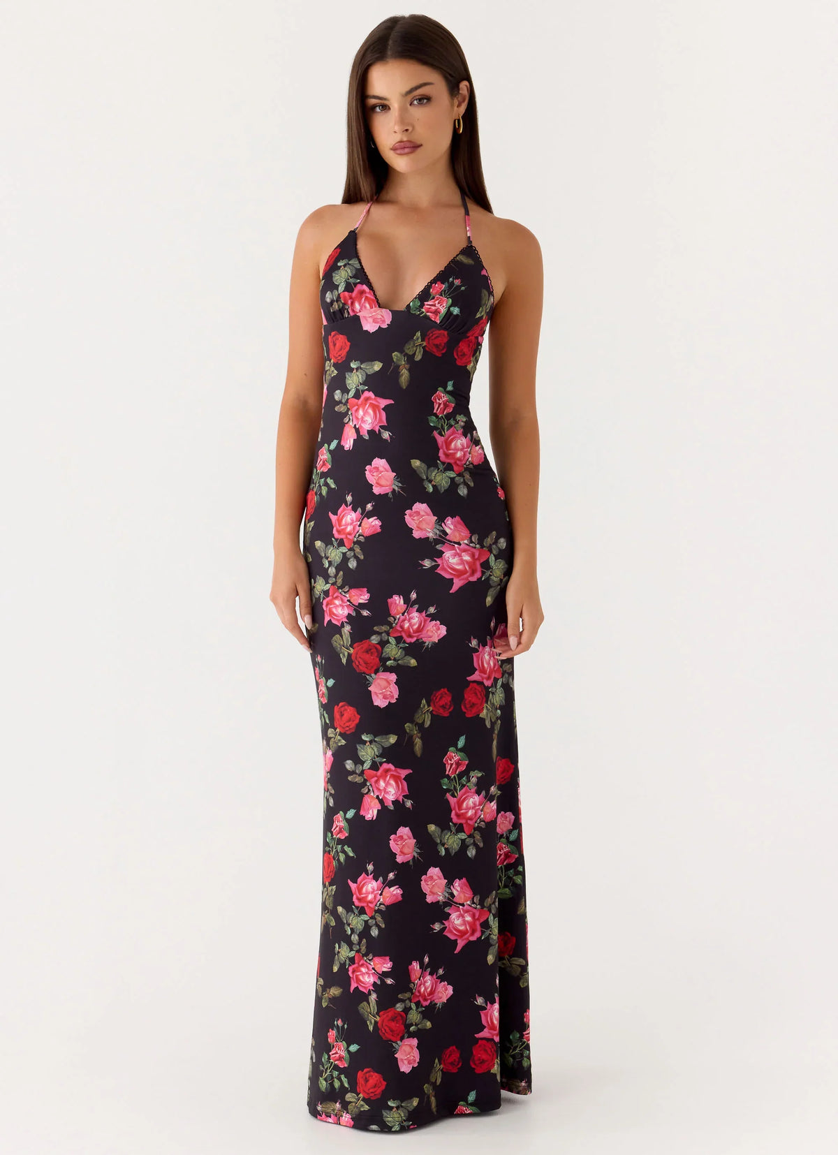 Lorrieanne Maxi Dress Midnight Bloom