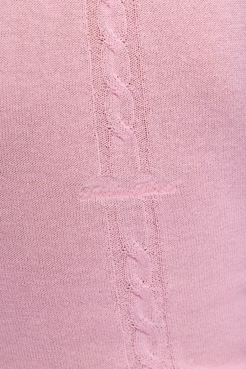 Logan Knit Mini Dress Pink Cloud