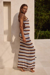 HAZEL MAXI DRESS BLUE MULTI