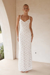 SARTA MAXI DRESS WHITE