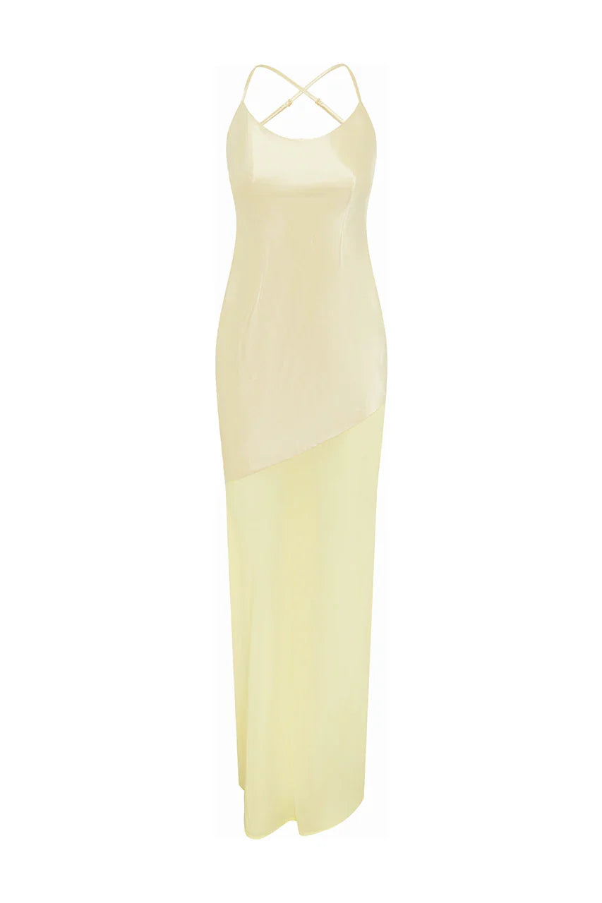 SAMANI MAXI DRESS LEMON