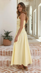 Vida Maxi Dress Yellow
