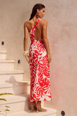 MATELO MIDI DRESS MATELO RED