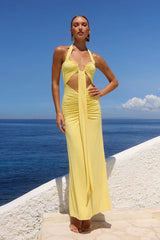 FLORA MAXI DRESS BUTTER