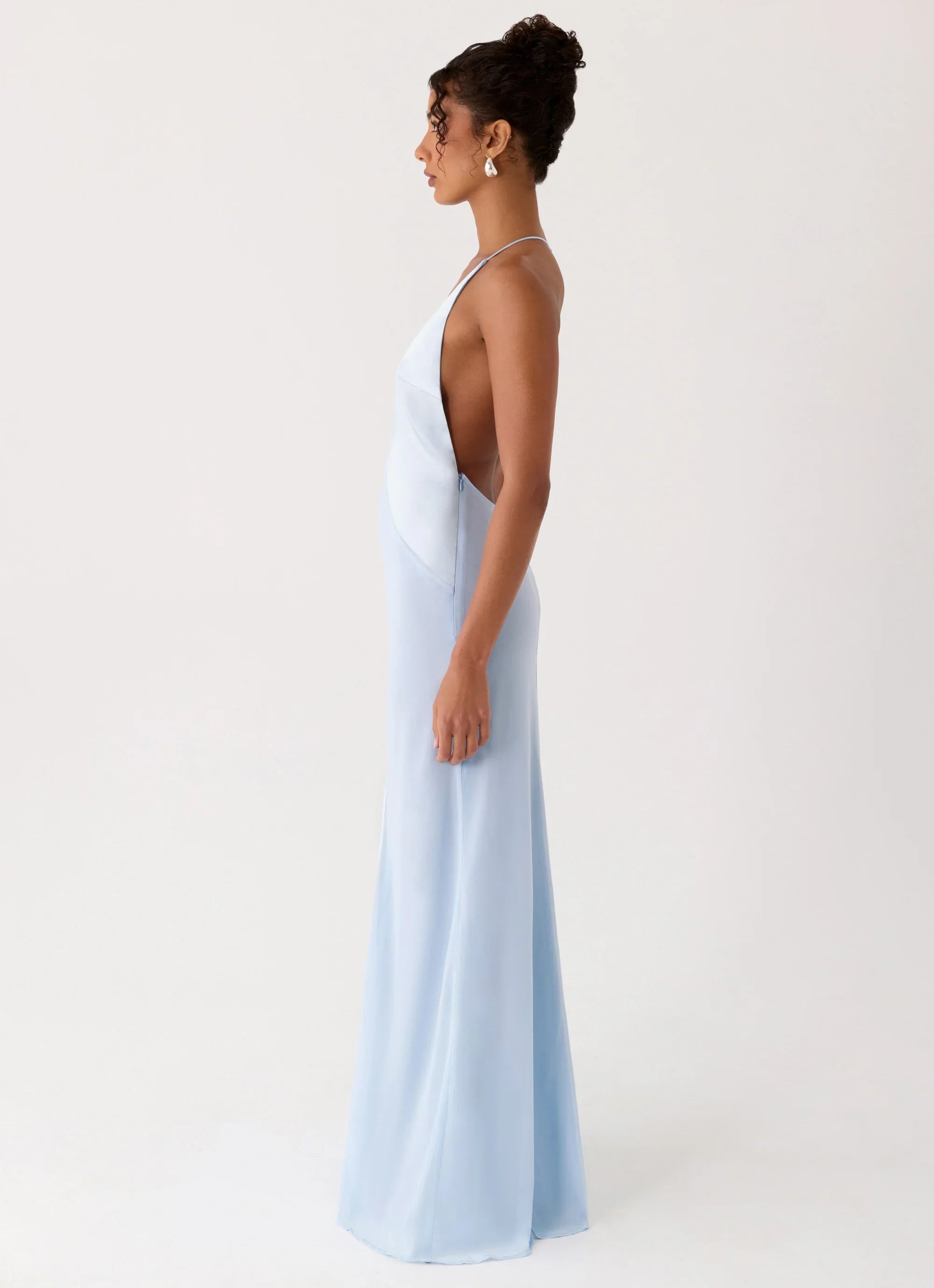 Ellopez Maxi Dress Blue