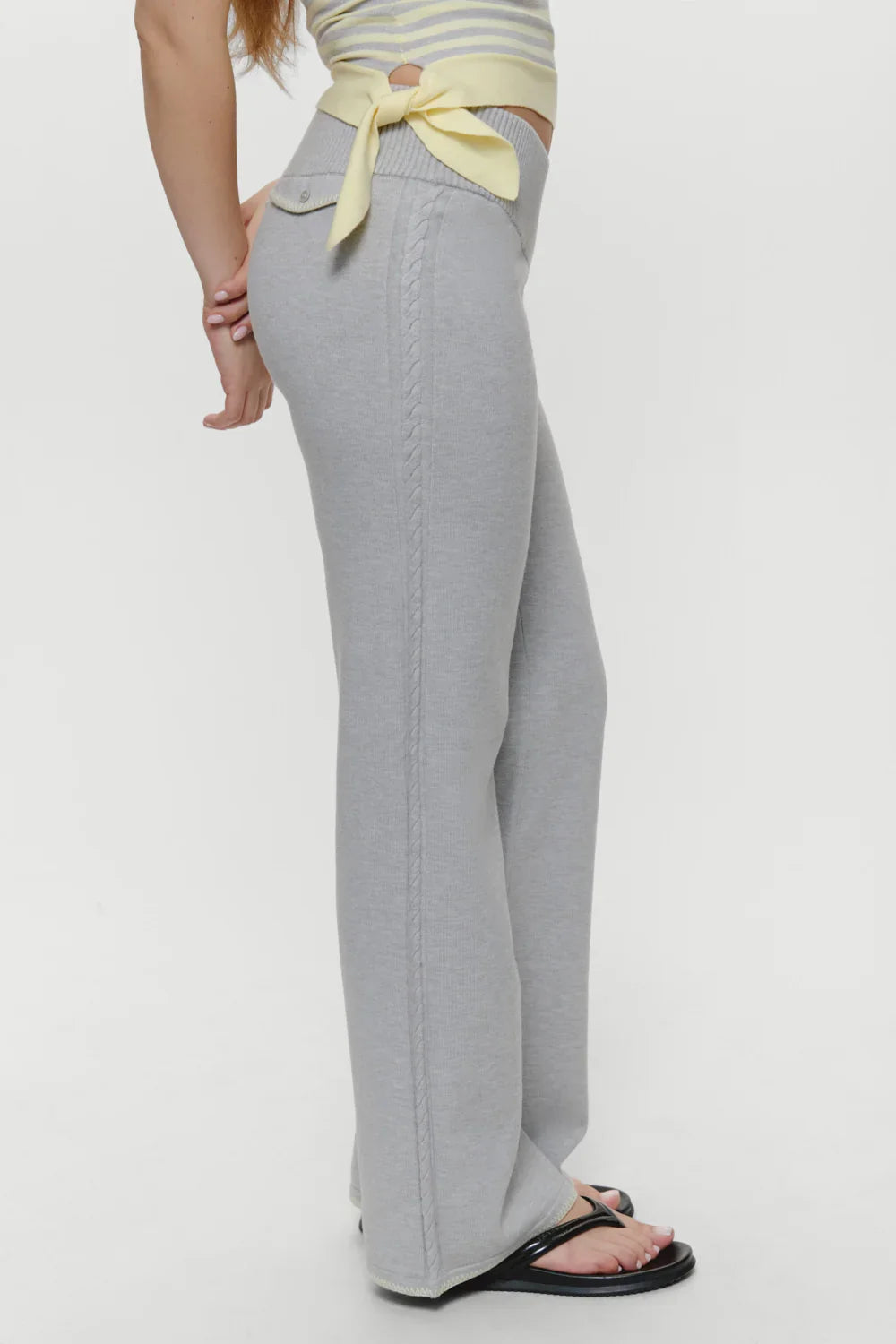 Quinn Knit Pants Echo