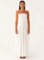 Carmel Maxi Dress White