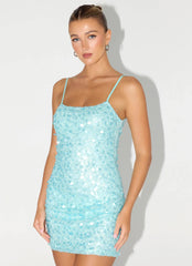 Danali Mini Dress Blue