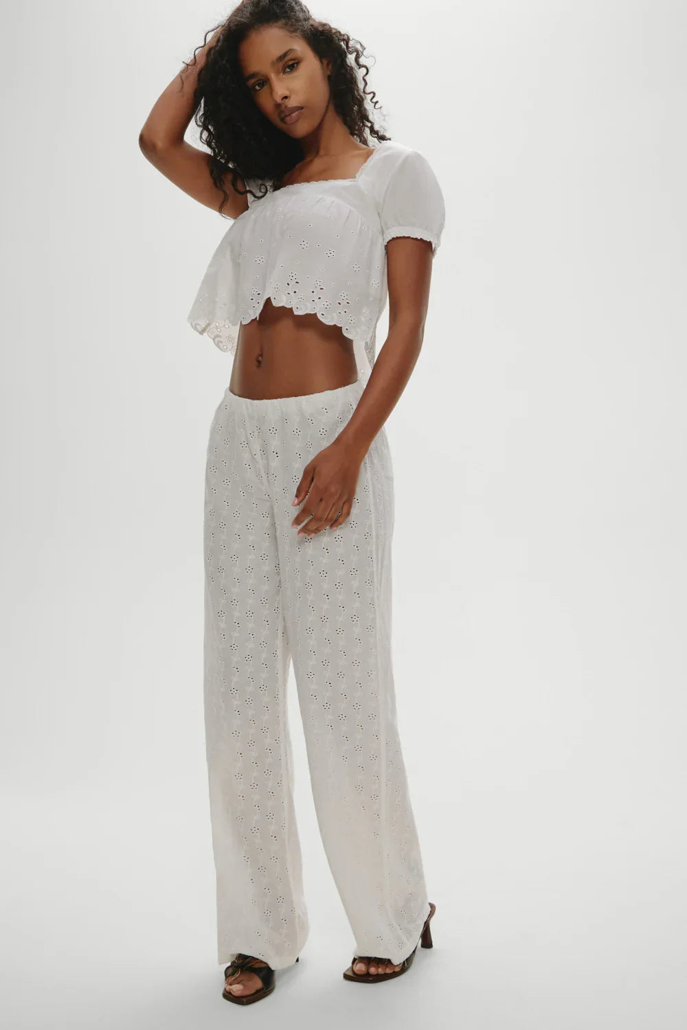 Princess Eyelet Pants Daisy Eyelet