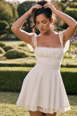 ivory a line mini dress