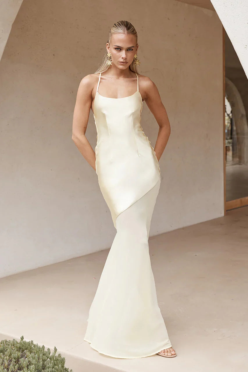 SAMANI MAXI DRESS LEMON