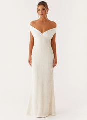Chantelle Maxi Dress Ivory