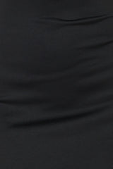 Bewitching Long Sleeve Lace Mini Dress Black