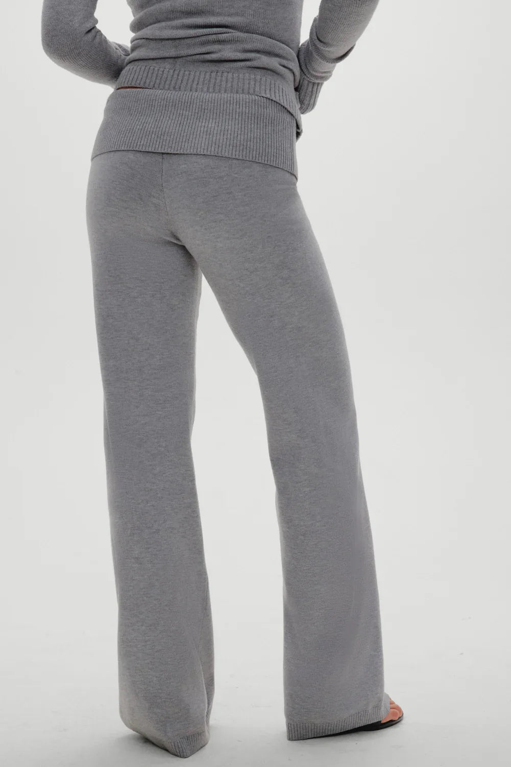 Dawson Knit Fold Over Pants Cloud Cover