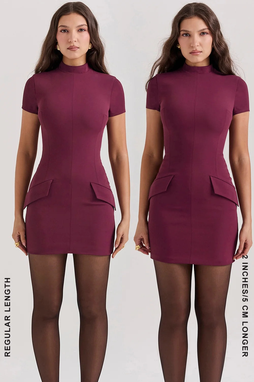 mulberry mini dress