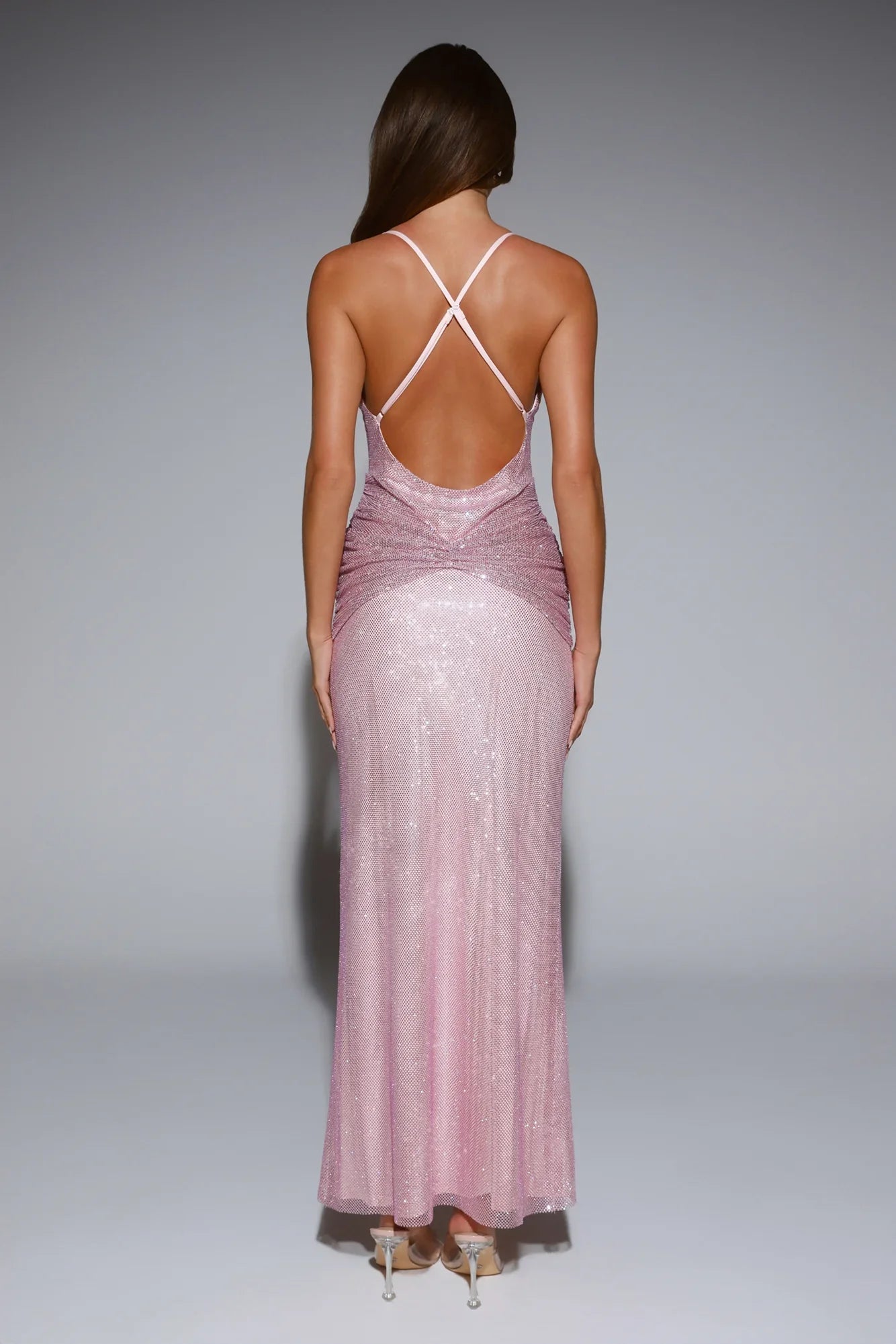 Exclusive Events Maxi Dress Pink