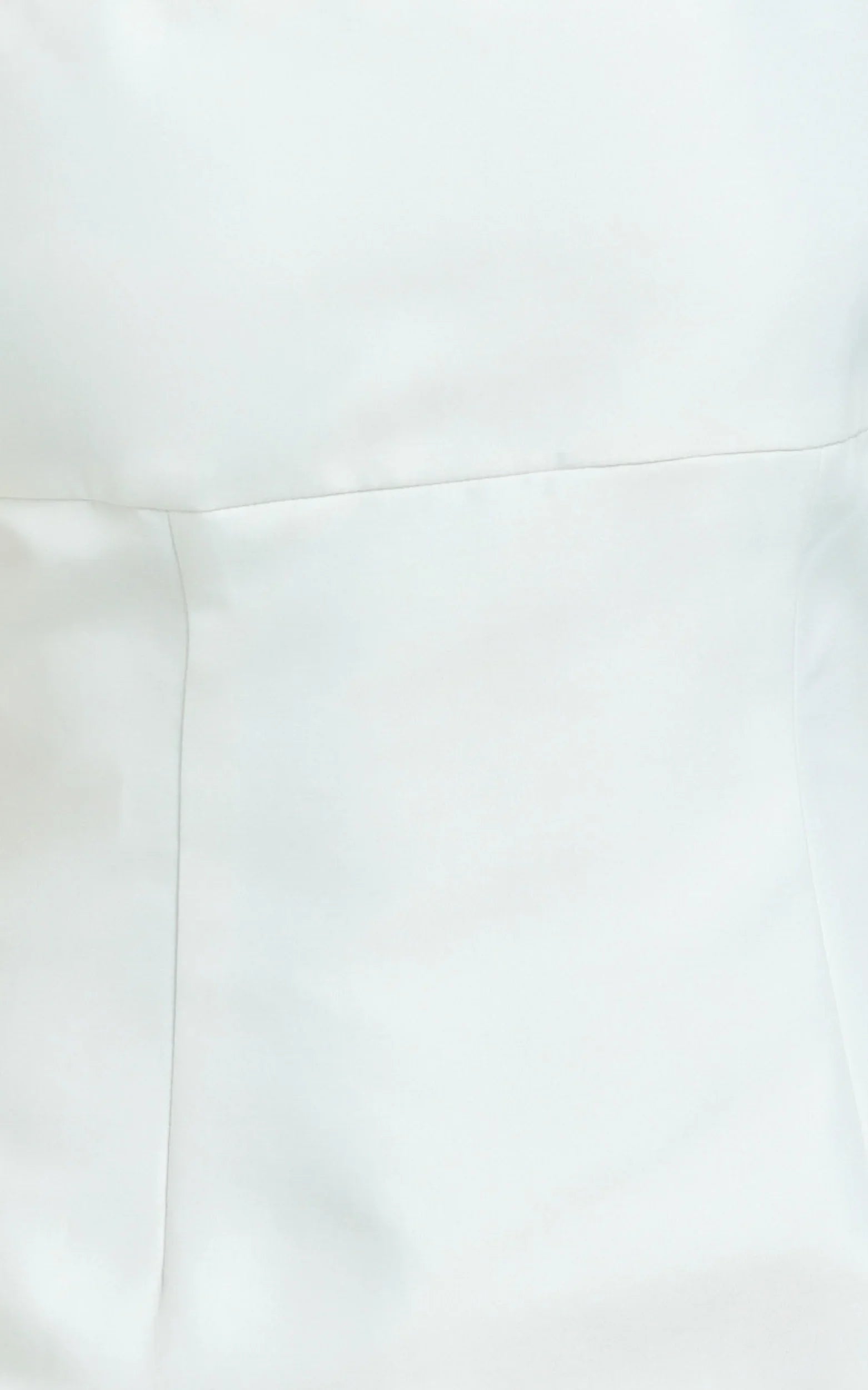 Alegra Mini Dress Square Neck Fit And Flare Dress in Ivory
