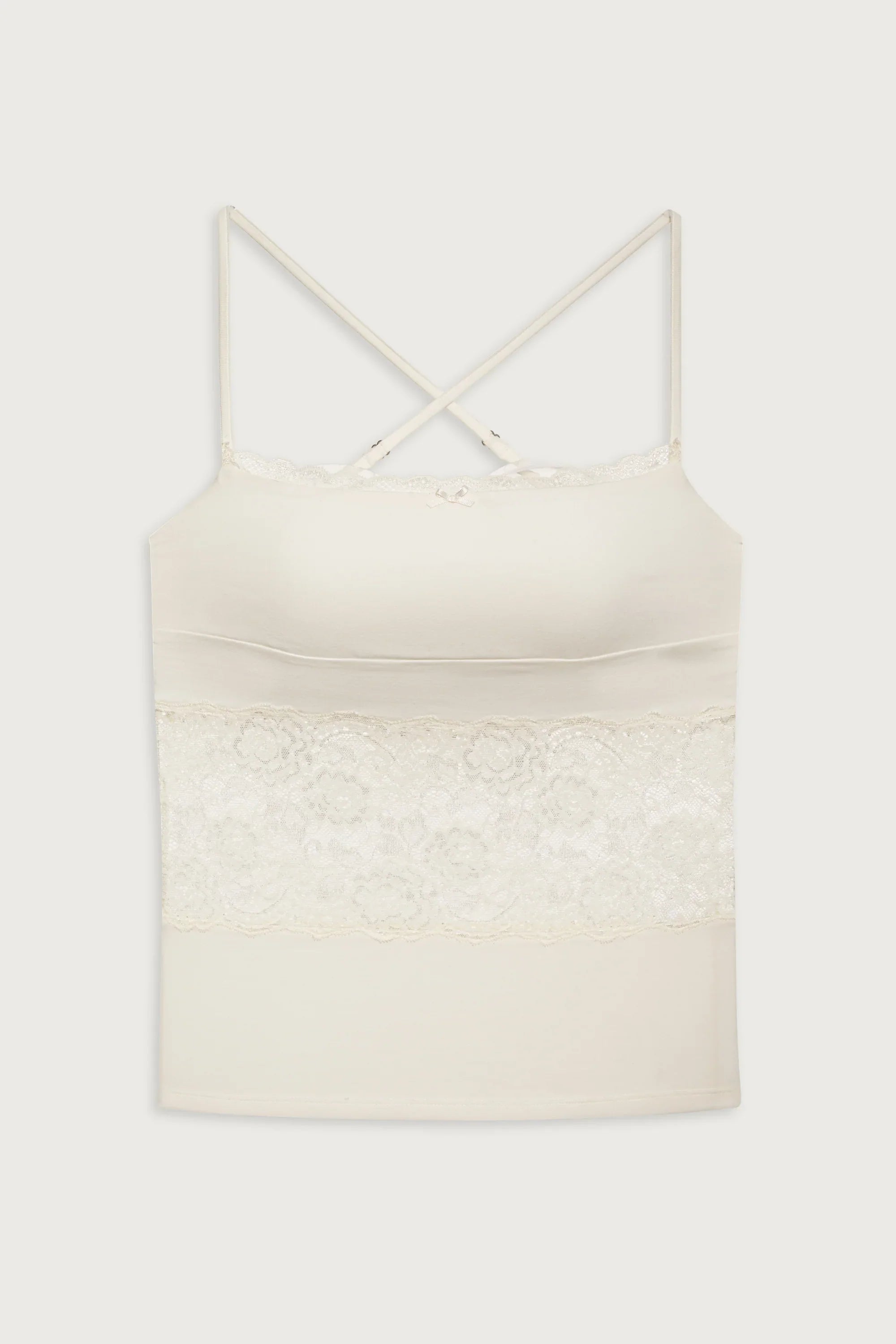 Peach Lace Camisole Porcelain