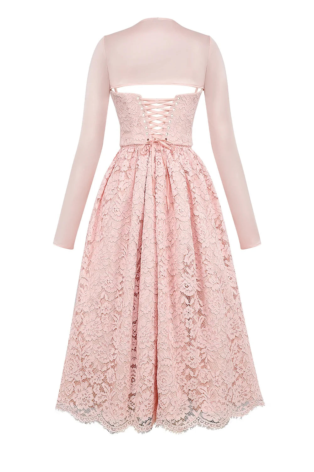 ballerina pink lace corset skirt and bolero sale