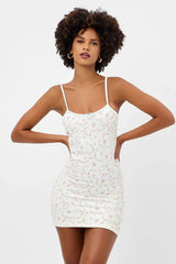 Gwen Waffle Mini Dress Day Lily