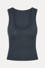 x JENNIE Kyra Knit Tank Top Night in Seoul
