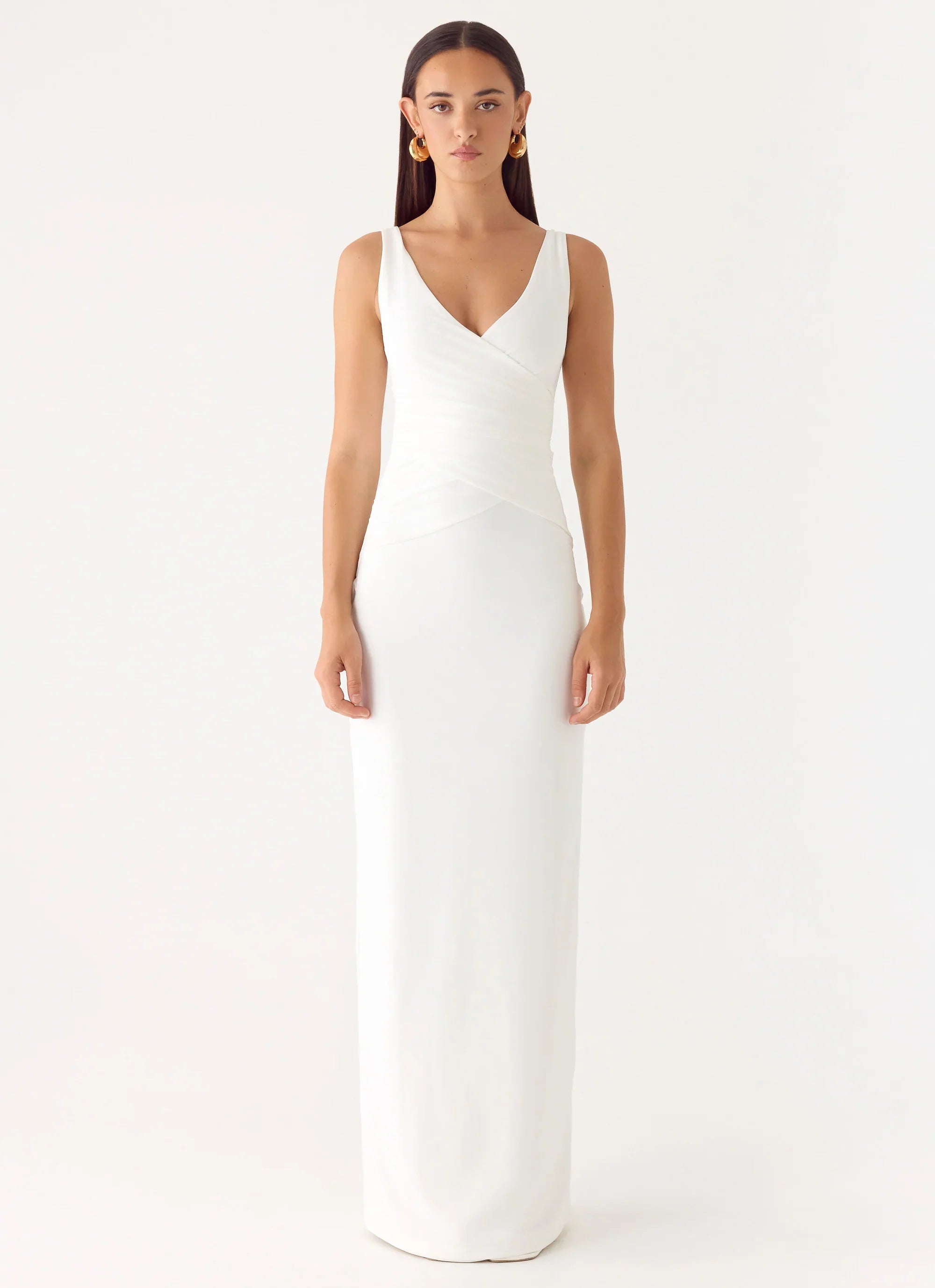 Nerine Maxi Dress White