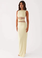 Karma Maxi Dress Yellow