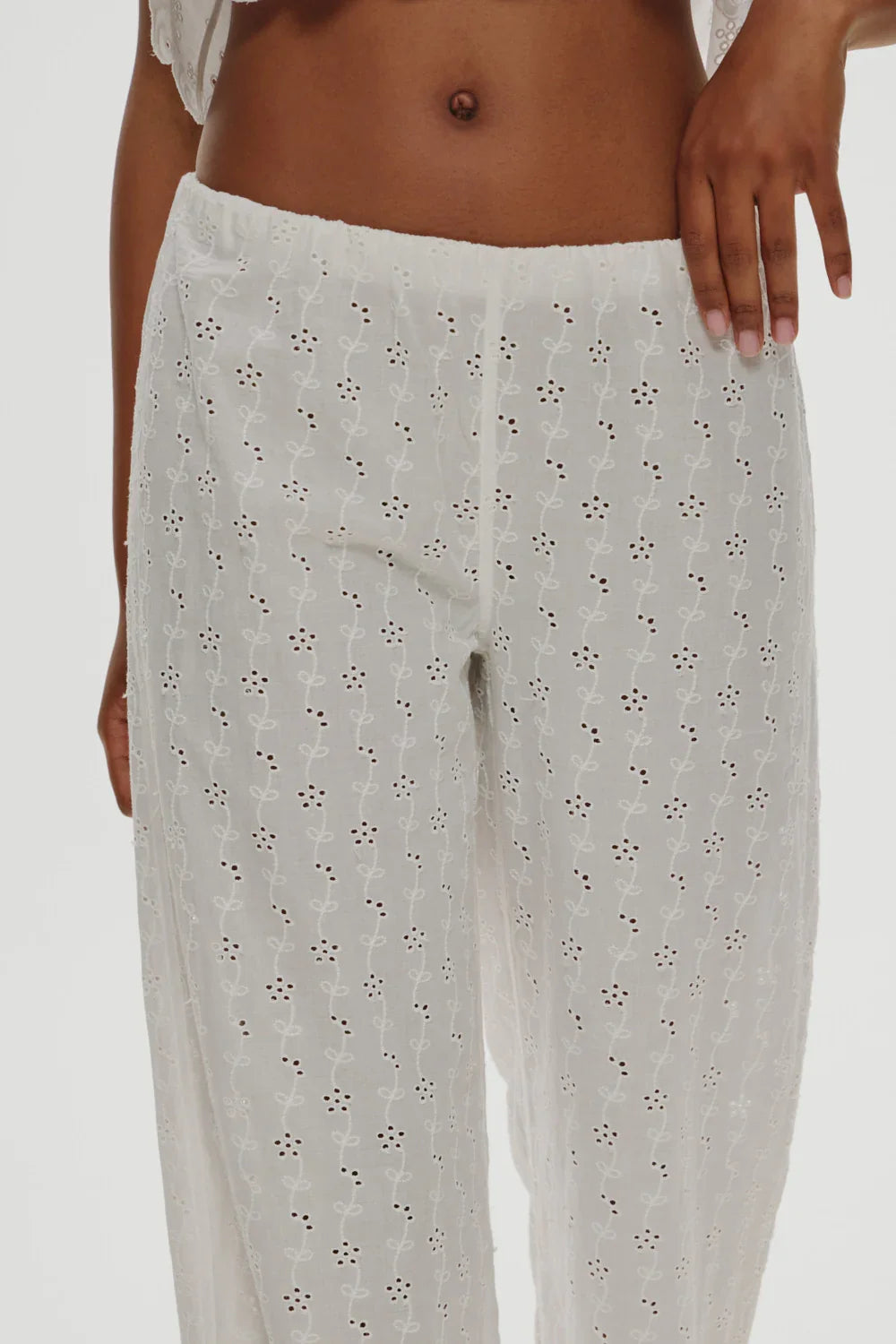 Princess Eyelet Pants Daisy Eyelet