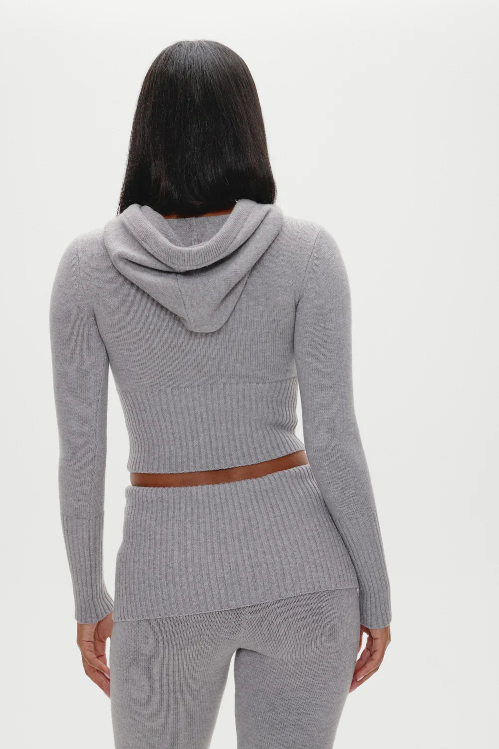 Aimee Zip Up Hoodie Rain Cloud