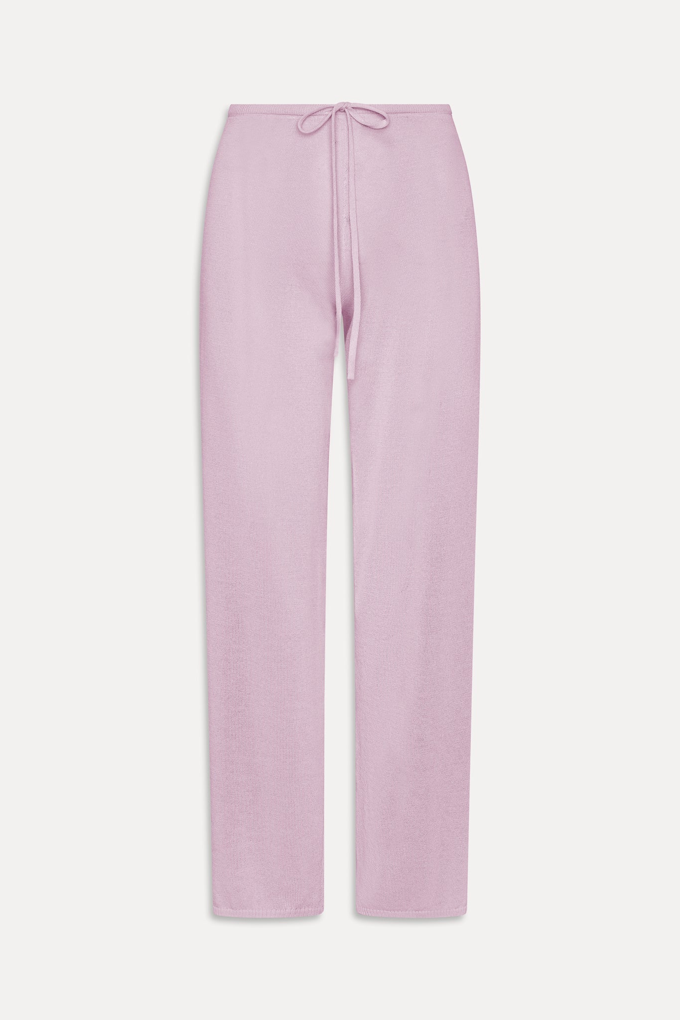 Ela Low Rise Knit Pants Pink Cloud