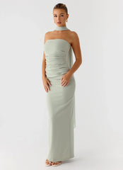 Libra Maxi Dress Pastel Sage