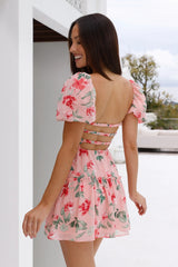 Charm Of Her Mini Dress Pink