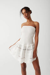 Day Princess Mini Dress White