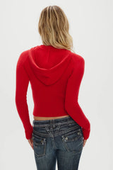 Hazel Knit Hoodie Heartstrings