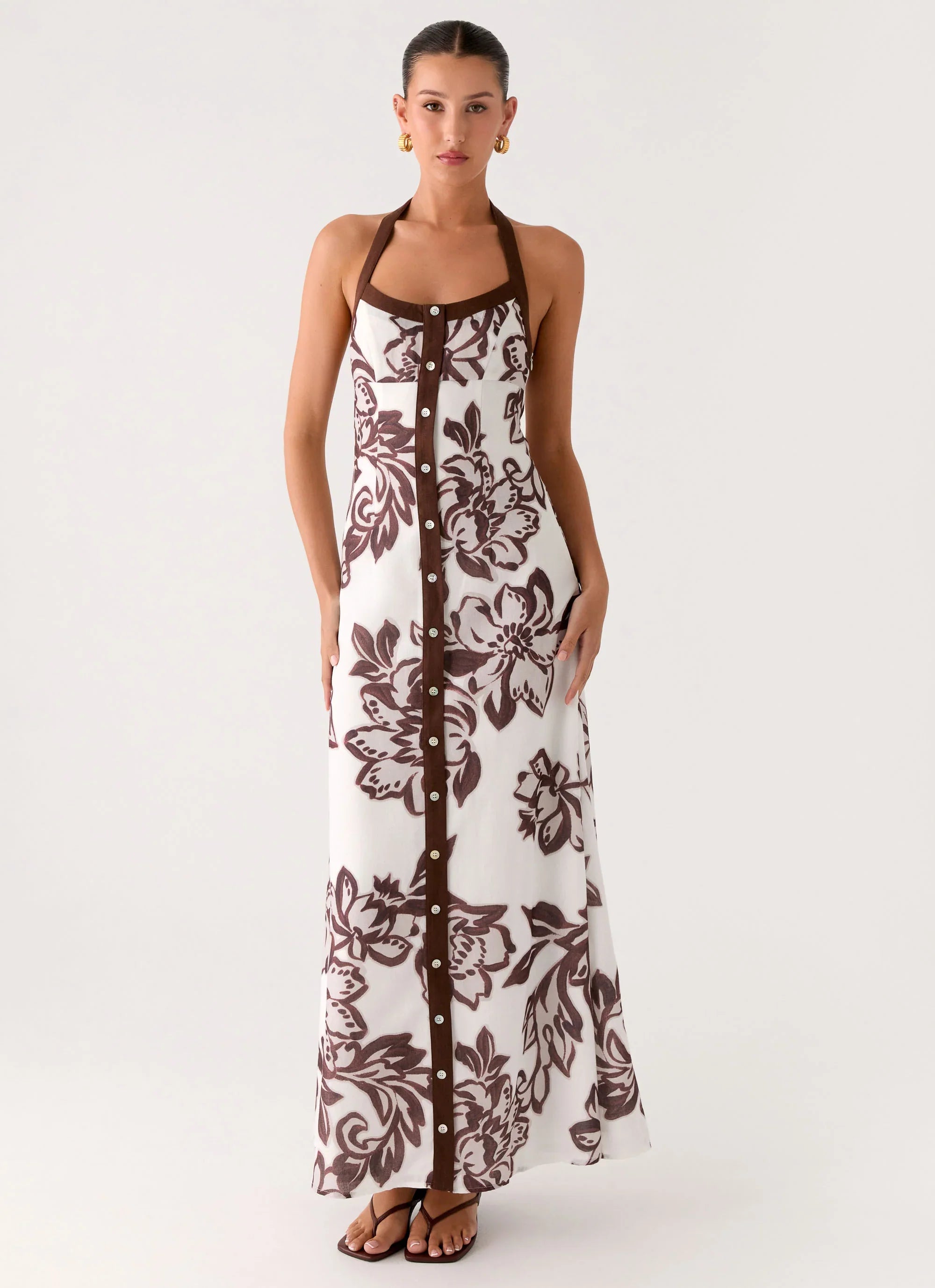 Jovanni Maxi Dress Vanilla Meadow