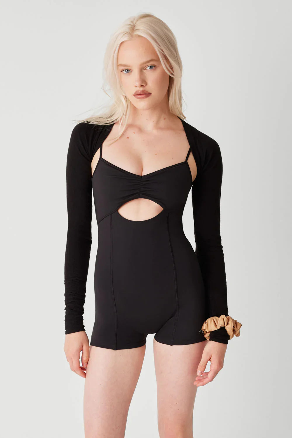 Clara Cutout Bodysuit Black