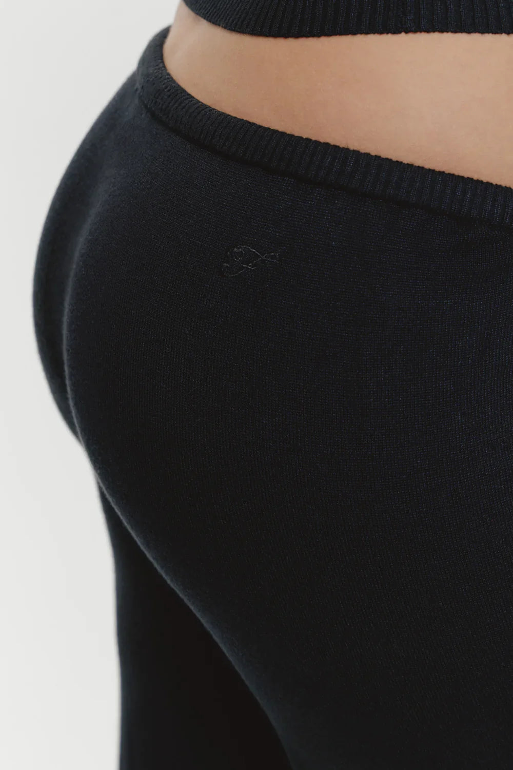 Mellow Knit Pants Black
