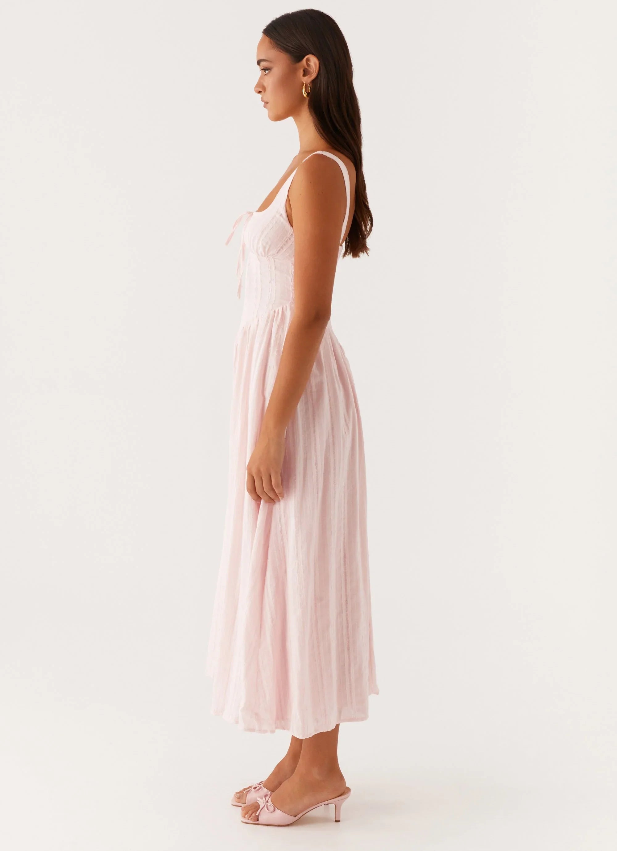 Pascuelle Midi Dress Pink