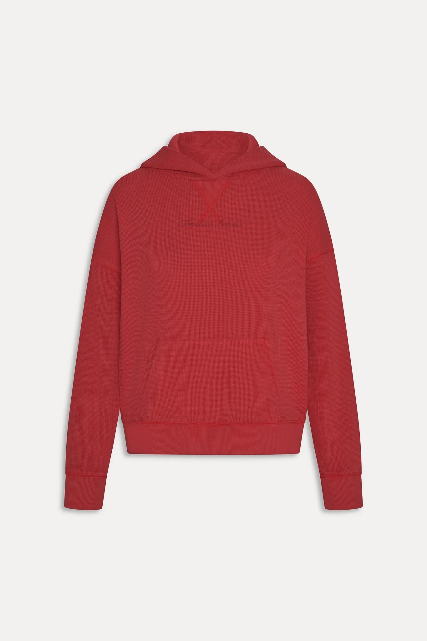 Haven Thermal Hoodie Strawberry Red