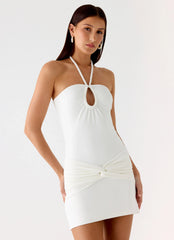 Sacred Mini Dress White