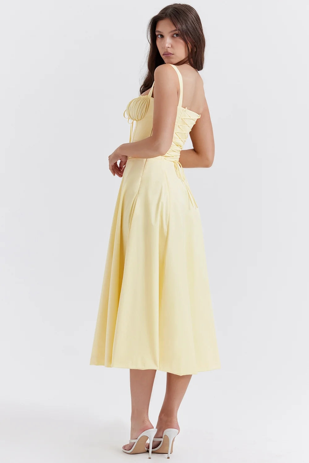 buttercup bustier sundress