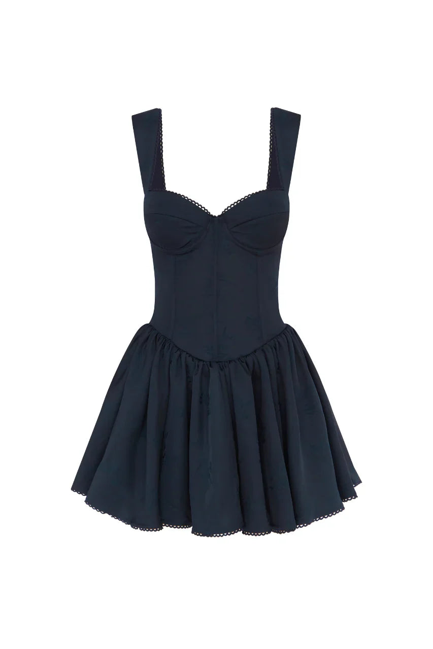 JOELLE MINI DRESS NAVY