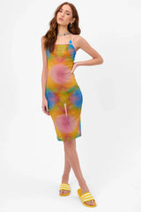 Dixie Mesh Dress Serotonin