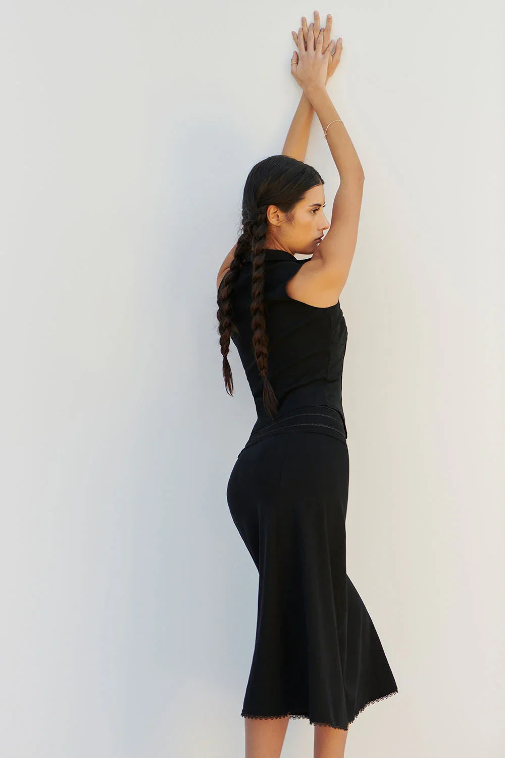 Tatiana Lace Up Tank Eclipse