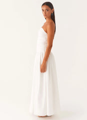 Carmel Maxi Dress White