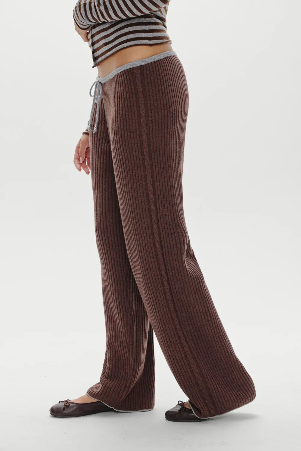 Lochlin Knit Pants Amber