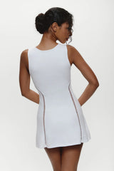Ellie Knit Mini Dress Optic White