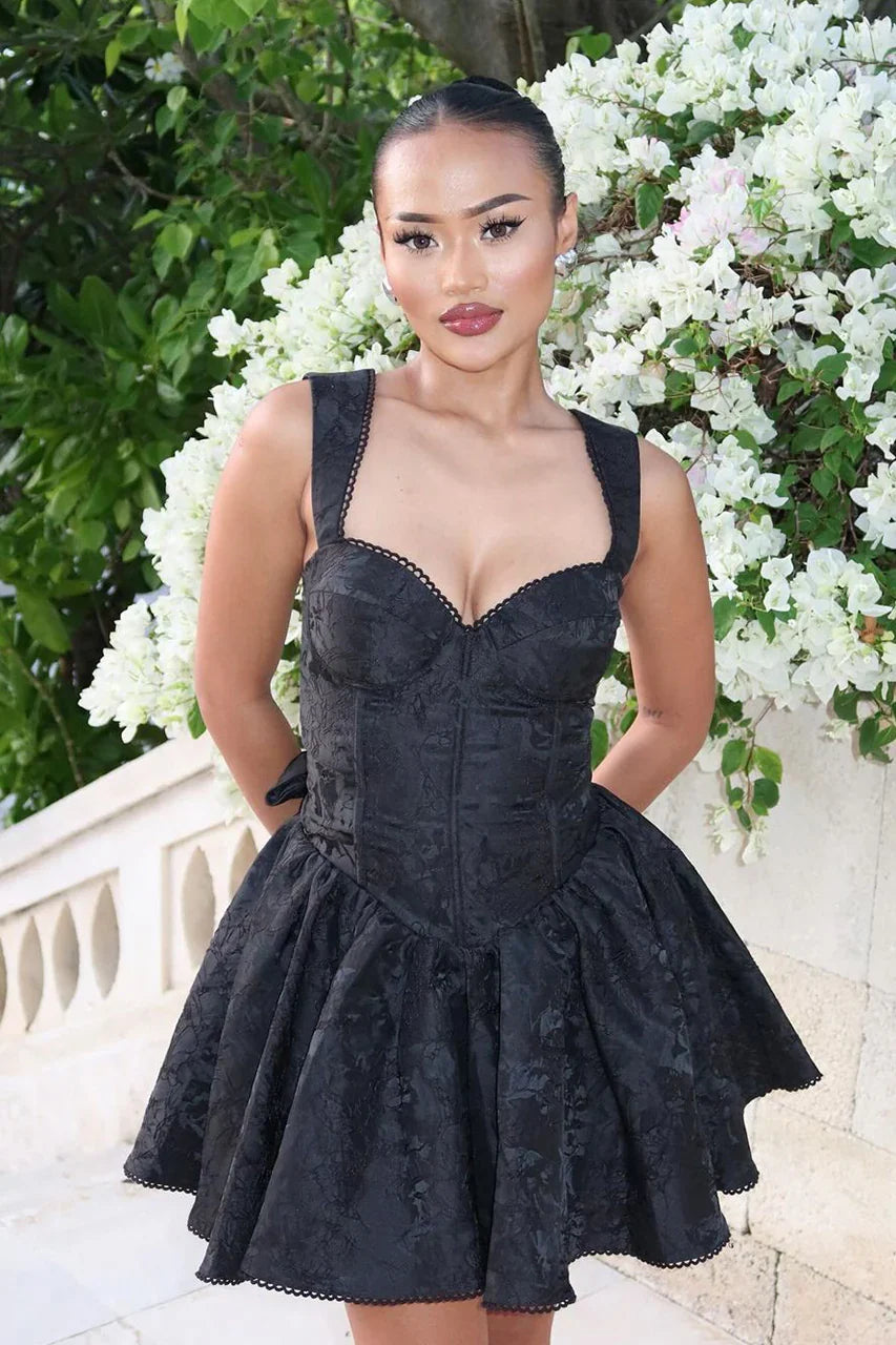 JOELLE MINI DRESS BLACK