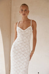 SARTA MAXI DRESS WHITE